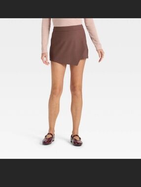 NWOT a new day Rust Brown Women's Skort 12. Athleisure.